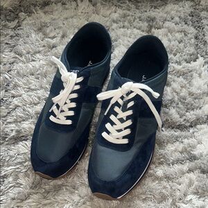 J. Crew Blue and Gray Sneakers Classic Design NWOT